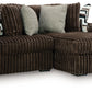 Midnight-Madness - Sectional - Chocolate