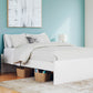 Onita - White - Queen Platform Bed