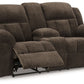 Frohn - Dbl Reclining Loveseat With Console
