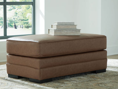 VillaCourt - Caramel - Ottoman - Forward Furniture