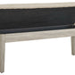 Parellen - Beige / Gray - Upholstered Storage Bench