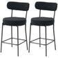 Zandro Corduroy Set of 2 Barstools