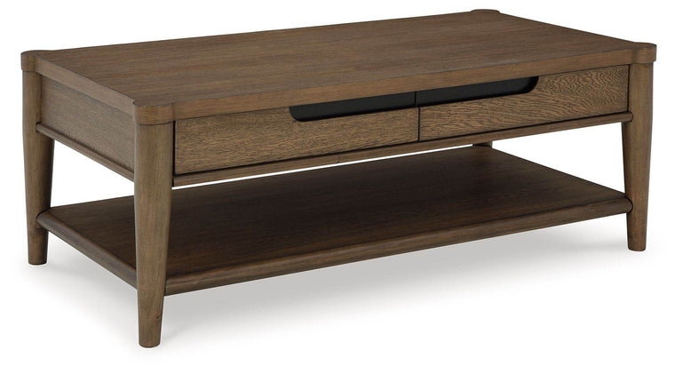 Roanhowe - Brown - Rectangular Cocktail Table - Forward Furniture