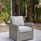 Naples Beach - Light Gray - Lounge Chair W/Cushion