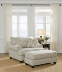 2 Pc. Chair And A Half, Ottoman