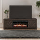 Cayboni - LG TV Stand With Fireplace Option
