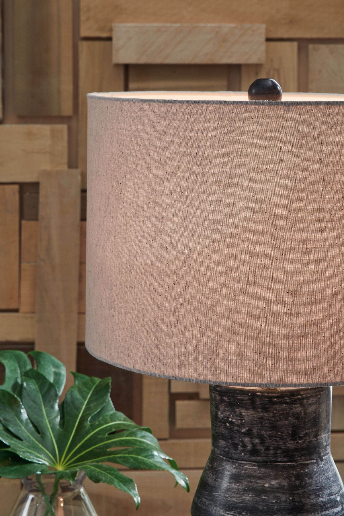 Kerbert - Distressed Black - Terracotta Table Lamp - Forward Furniture