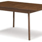 Lyncott - Brown - Rectangular Dining Room Butterfly Extension Table