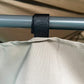 13'x 10' Soft-top Steel Patio Gazebo Canopy Party Tent with 6 Removable Curtains and Drainage Holes, Khaki