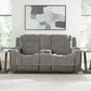 Mixed Motion - Power Reclining Loveseat With Console / Adjustable Headrest