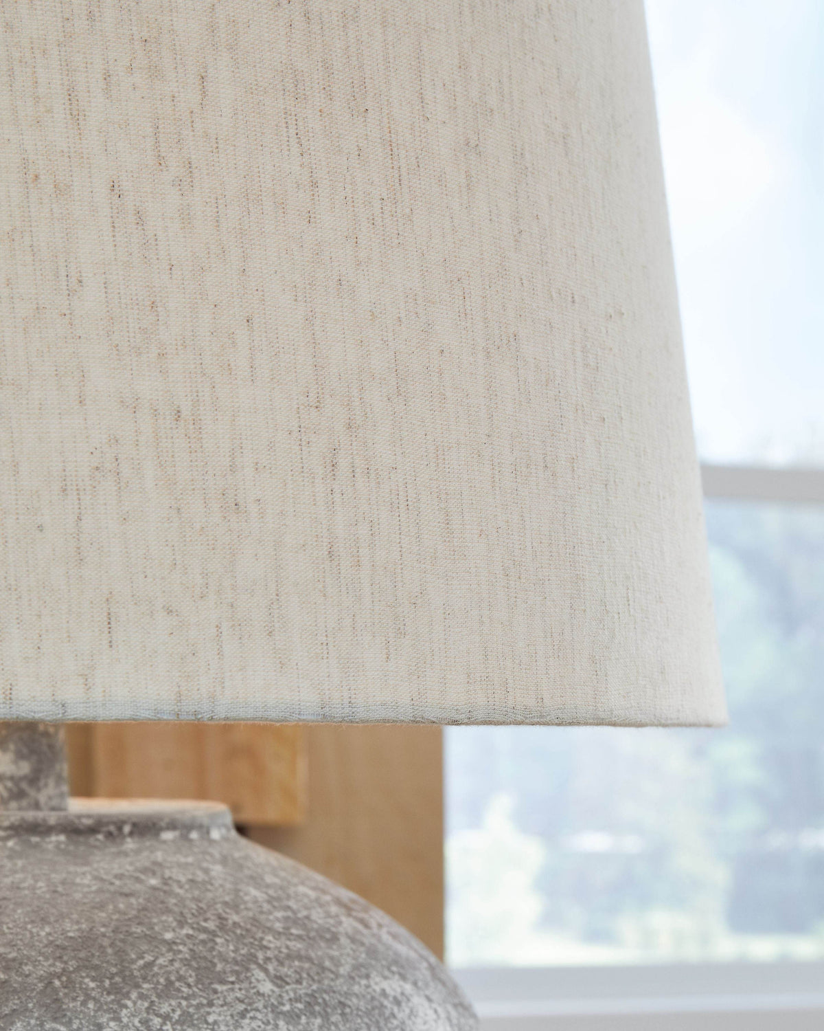 Dreward - Distressed Gray - Paper Table Lamp - Forward Furniture