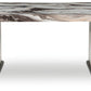Jeshina - Dark Brown / Beige - Dining Table - Forward Furniture
