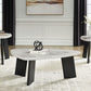 Lilyberg - Occasional Table Set (Set of 3) - Gray / Black