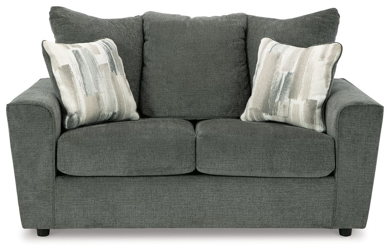 Stairatt - Loveseat - Gravel