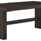 Burkhaus - Dark Brown - Rectangular Dining Room Extension Table