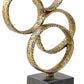 Wellcott - Sculpture - Gold Finish / Black