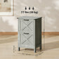 2-Drawer Vertical Filing Cabinet - Stone Grey