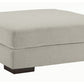 Artsie - Ash - Oversized Accent Ottoman