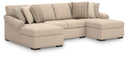3 Pc. Double Chaise Sectional