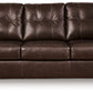 Santorine - Queen Sofa Sleeper - Dark Brown
