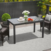 Extendable Patio Dining Table, 33.5