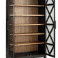 Christop - Accent Cabinet - Black / Brown
