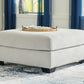 Lowder - Stone - Oversized Accent Ottoman