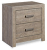 Culverbach - Two Drawer Night Stand - Gray