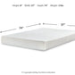 Chime 8 Inch Memory Foam - Medium Memory Foam Mattress - Forward Furniture