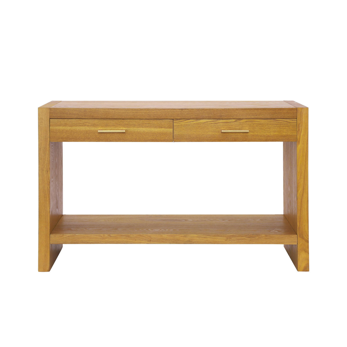 Farmhouse Console Table with Storage Drawers, Wooden Entryway Table Ideal for Living Room, Hallway, 47.5'' L x 15.5'' W x 30'' H, Brown