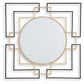 Oceanal - Black / Gold Finish - Accent Mirror - Forward Furniture