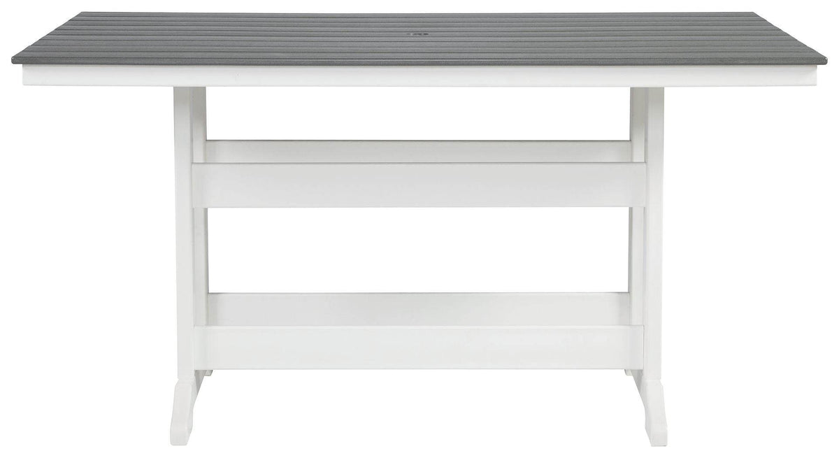 Transville - Counter Table W/Umb Opt - Forward Furniture