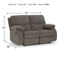 Scranto - Brindle - Reclining Loveseat - Fabric