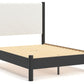 Cadmori - Upholstered Panel Bed