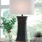 Golzar - Poly Table Lamp - Black