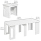 Extendable Dining Table for 6-8 - White