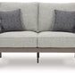 Hillside Barn - Gray / Brown - Loveseat W/Cushion