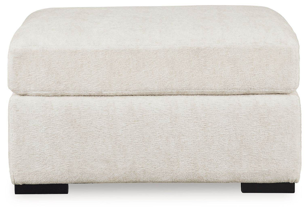 Chessington - Ivory - Oversized Accent Ottoman - Forward Furniture