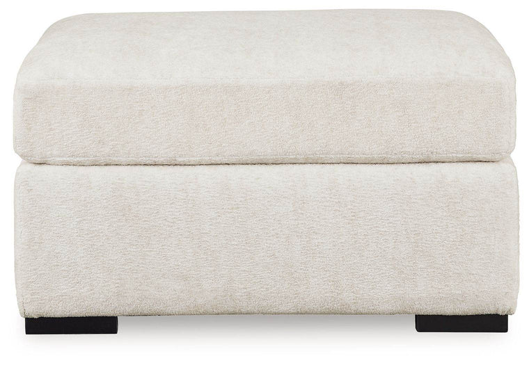 Chessington - Ivory - Oversized Accent Ottoman - Forward Furniture