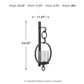 Ogaleesha - Brown - Wall Sconce
