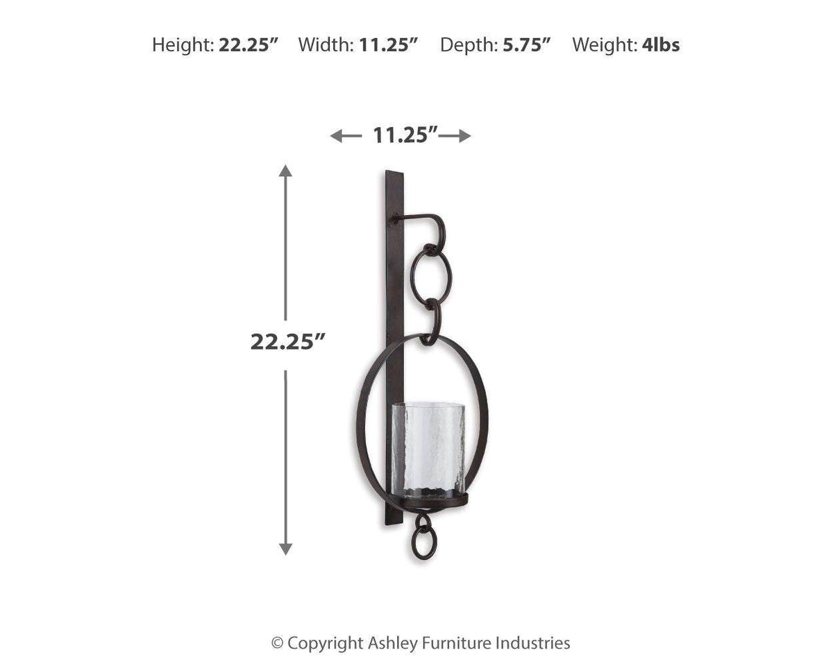 Ogaleesha - Brown - Wall Sconce - Forward Furniture