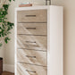 Charbitt - Two-tone - Five Drawer Chest