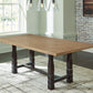 Charterton - Two-tone Brown - Rectangular Dining Room Table