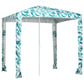 Beach Umbrella, 6.5' Easy-Assembly Sun-Shade Shelter with Sandbags and Carry Bag, Cool UV50+, Green