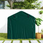 Outdoor Storage Shed, UV Resistant Bike Tent with Roll-up Zipper Door, Portable Shed for Bike, Motorcycle, Dark Green