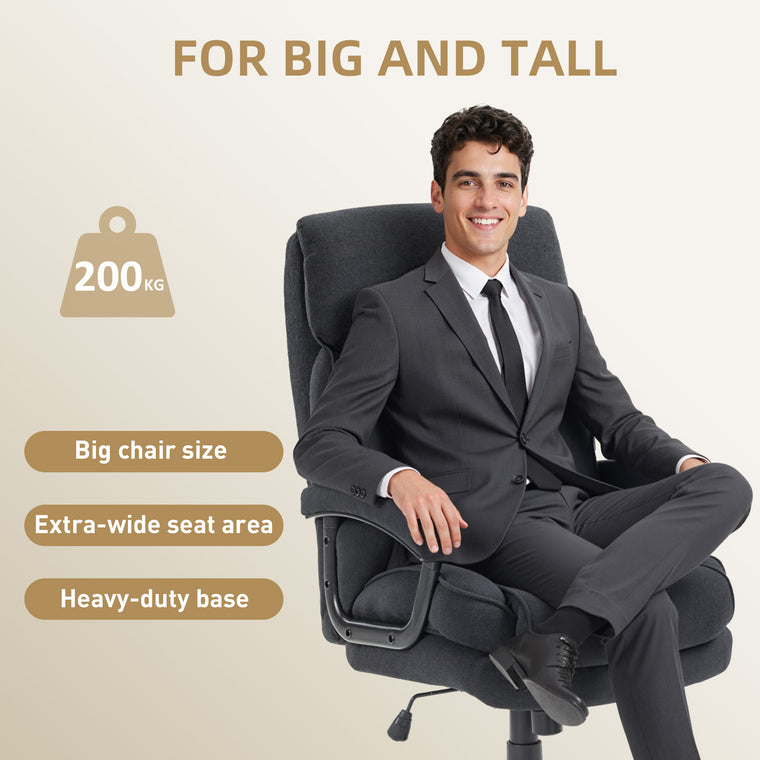 Big and Tall Executive Office Chair, 450 lbs