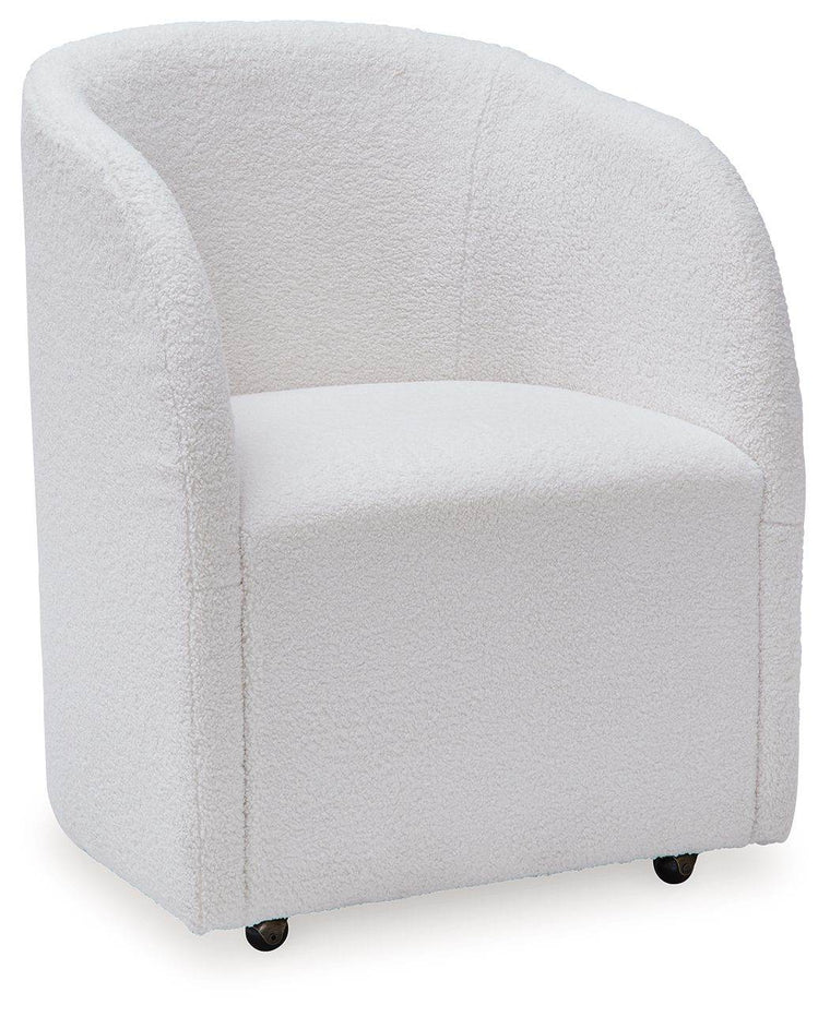 Rowanbeck - Ivory - Dining Upholstered Arm Chair (Set of 2) - Forward Furniture
