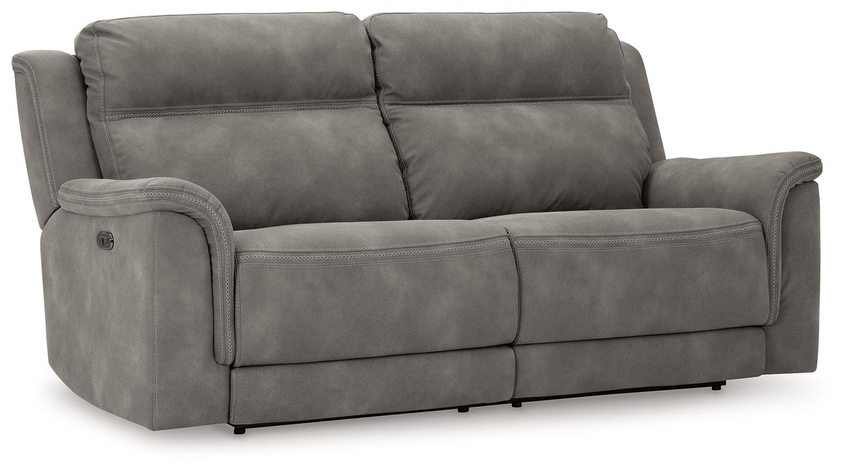 Next-Gen Durapella - 2 Seat PWR REC Sofa ADJ HDREST - Slate