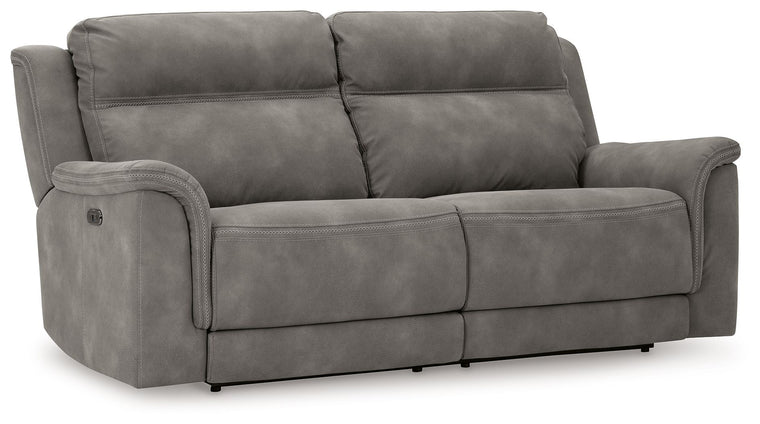 Next-Gen Durapella - 2 Seat PWR REC Sofa ADJ HDREST - Slate