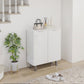 Shoe Cabinet, Shoe Storage Cabinet with Soft-Close Hinges and Adjustable Shelves, Holds 15-20 Pairs, High Gloss White
